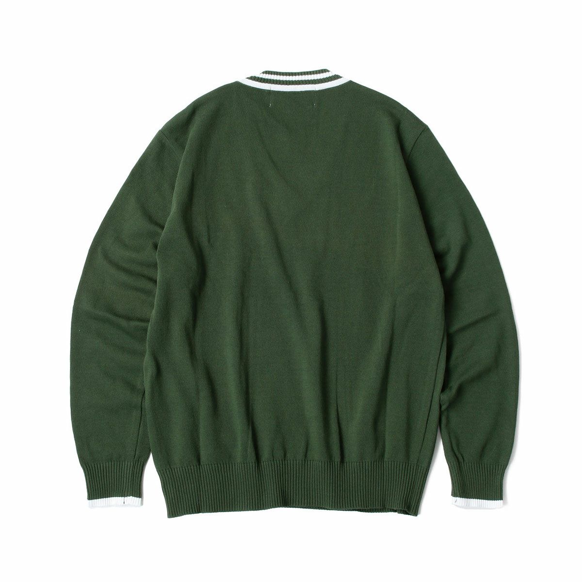 Mille Miglia｜Vネッククールマックス セーター 2024｜ニット｜ジャングルグリーン