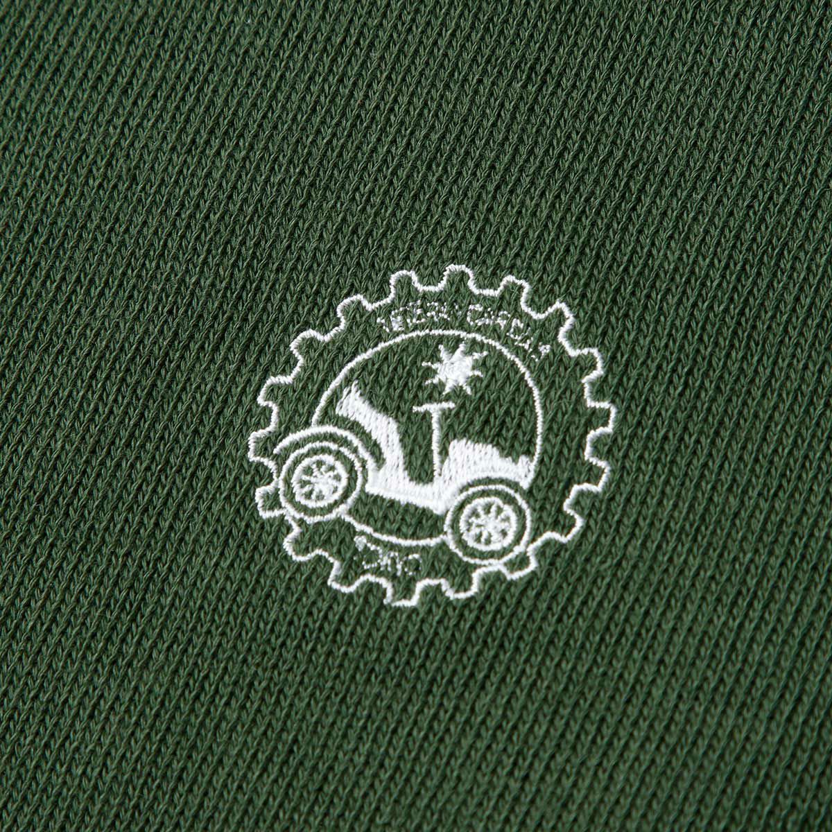 Mille Miglia｜Vネッククールマックス セーター 2024｜ニット｜ジャングルグリーン