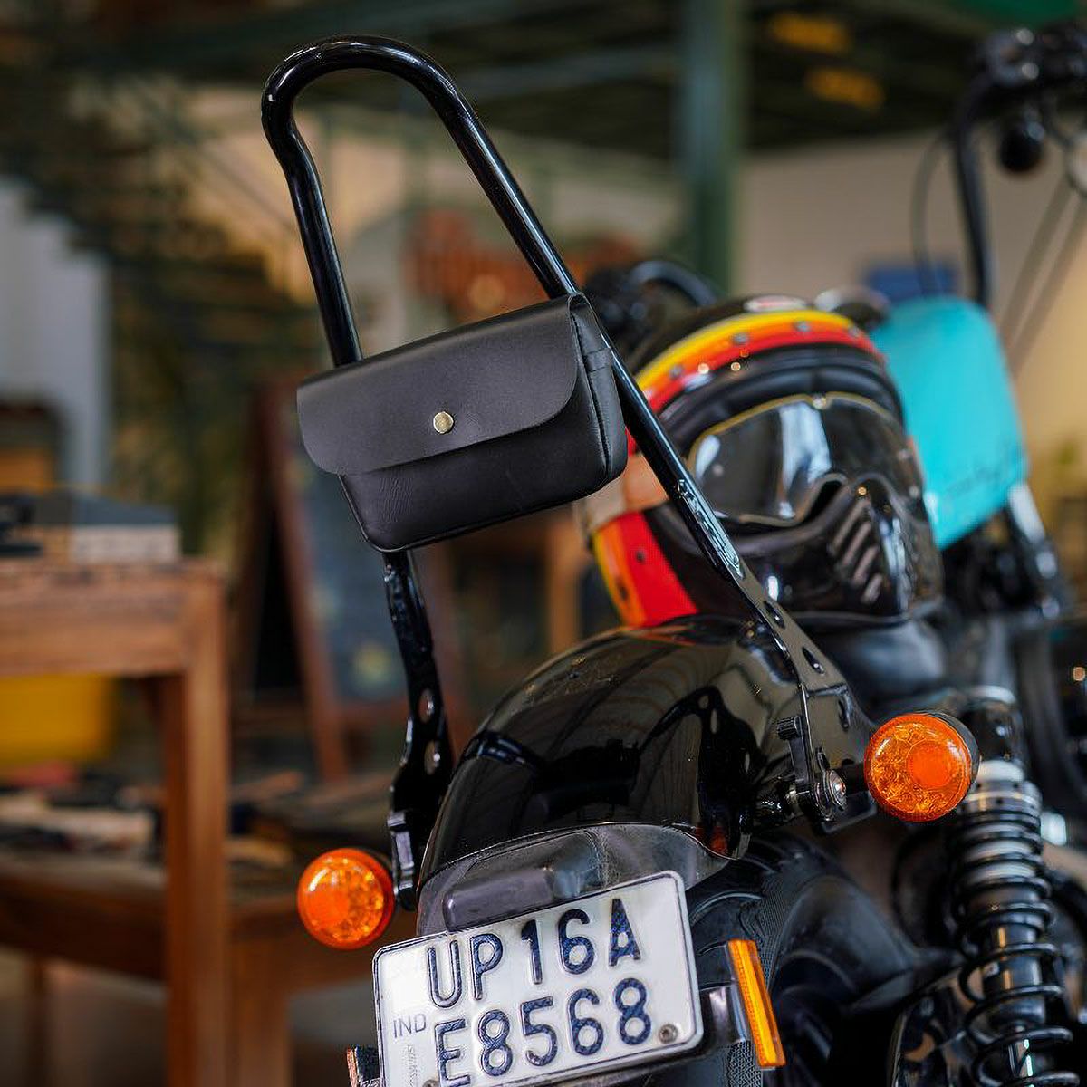 Trip Machine｜サイドキック モト ポーチ｜その他バッグ｜ブラック｜使用イメージ