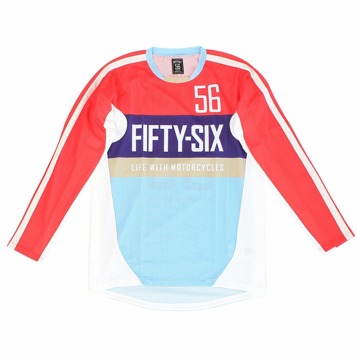 56design｜アクティブ ドライ ジャージー / 56｜MXジャージ｜チェリーレッド