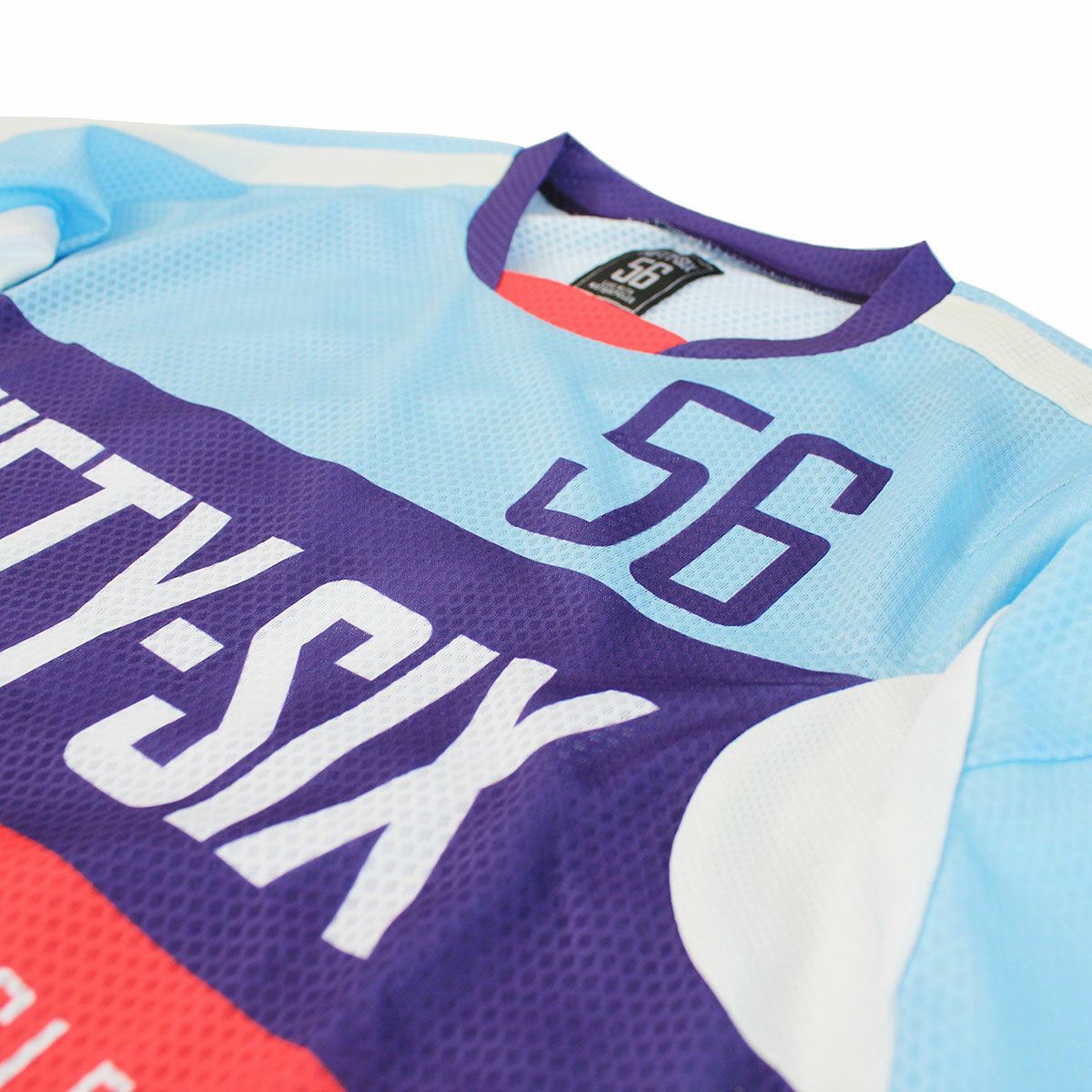 56design｜アクティブ ドライ ジャージー / 56｜MXジャージ｜ブルー