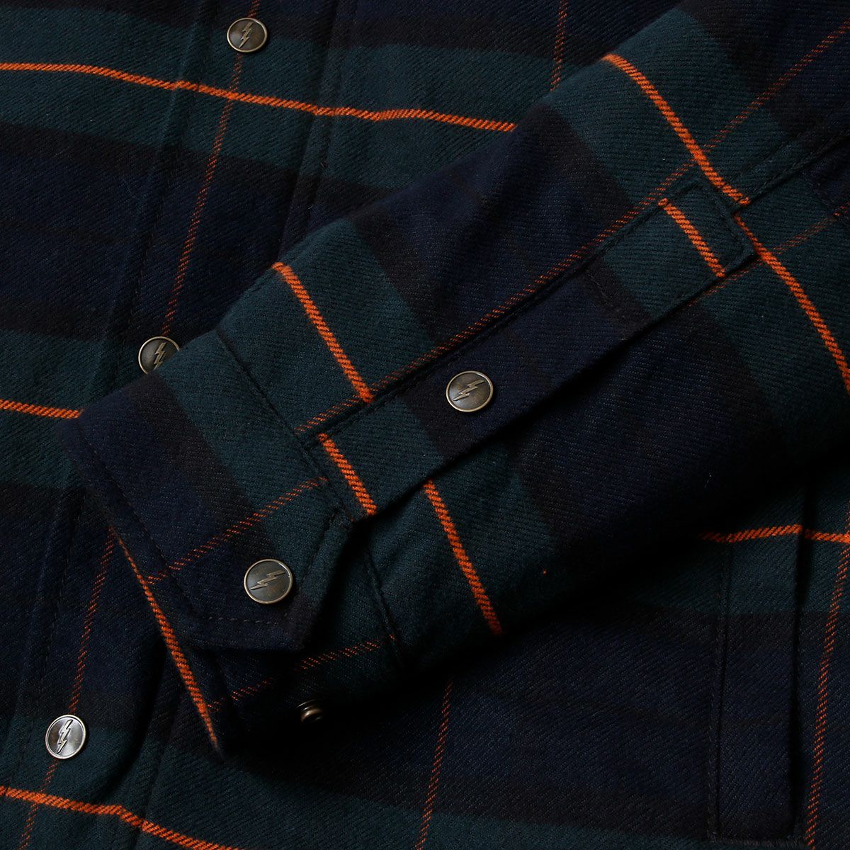 John Doe｜XTM モトシャツヴィンテージ｜ファブリック｜ブラック