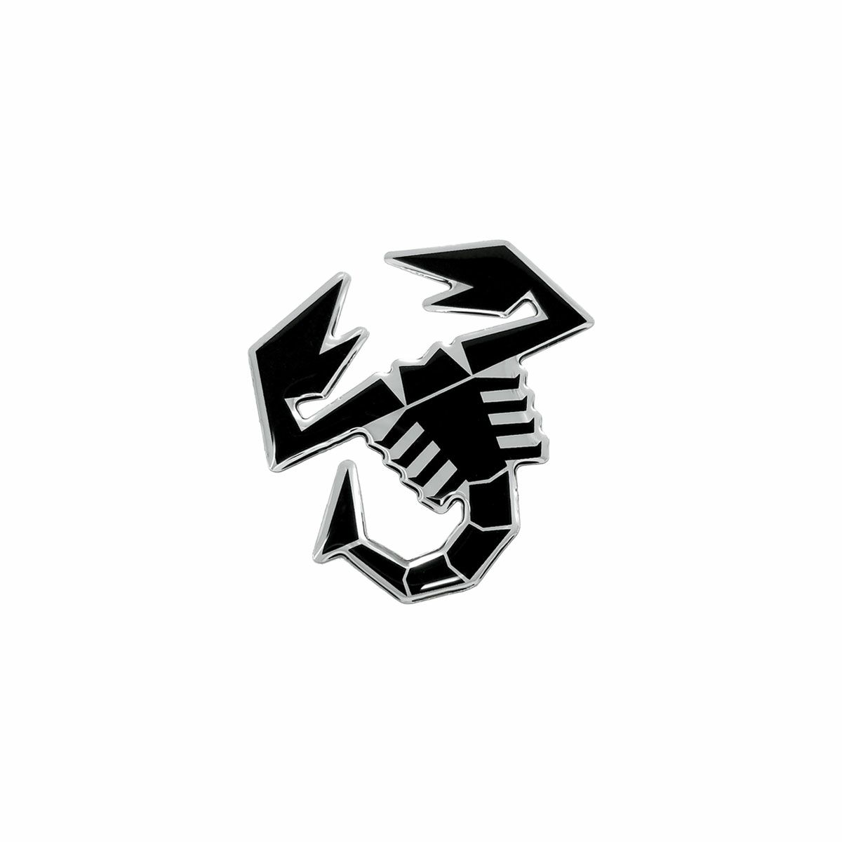 Abarth｜アバルト 3D スコーピオン ステッカー (60mm)｜ブラック