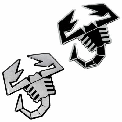 Abarth｜アバルト 3D スコーピオン ステッカー (100mm)｜