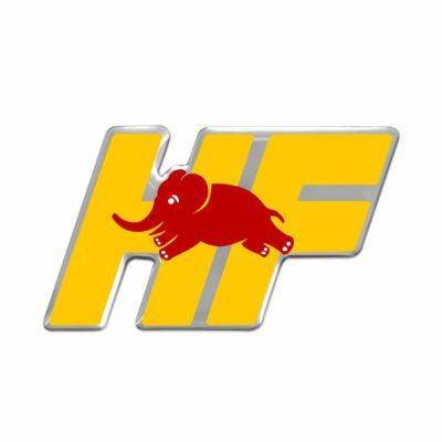 希少！入手困難！　ランチア　HFロゴ　キーホルダー 希少！入手困難！ランチアHFロゴキーホルダー
