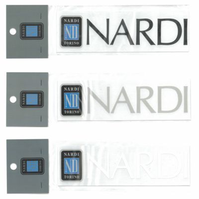 NARDI｜ナルディ ステッカー 15×4cm｜