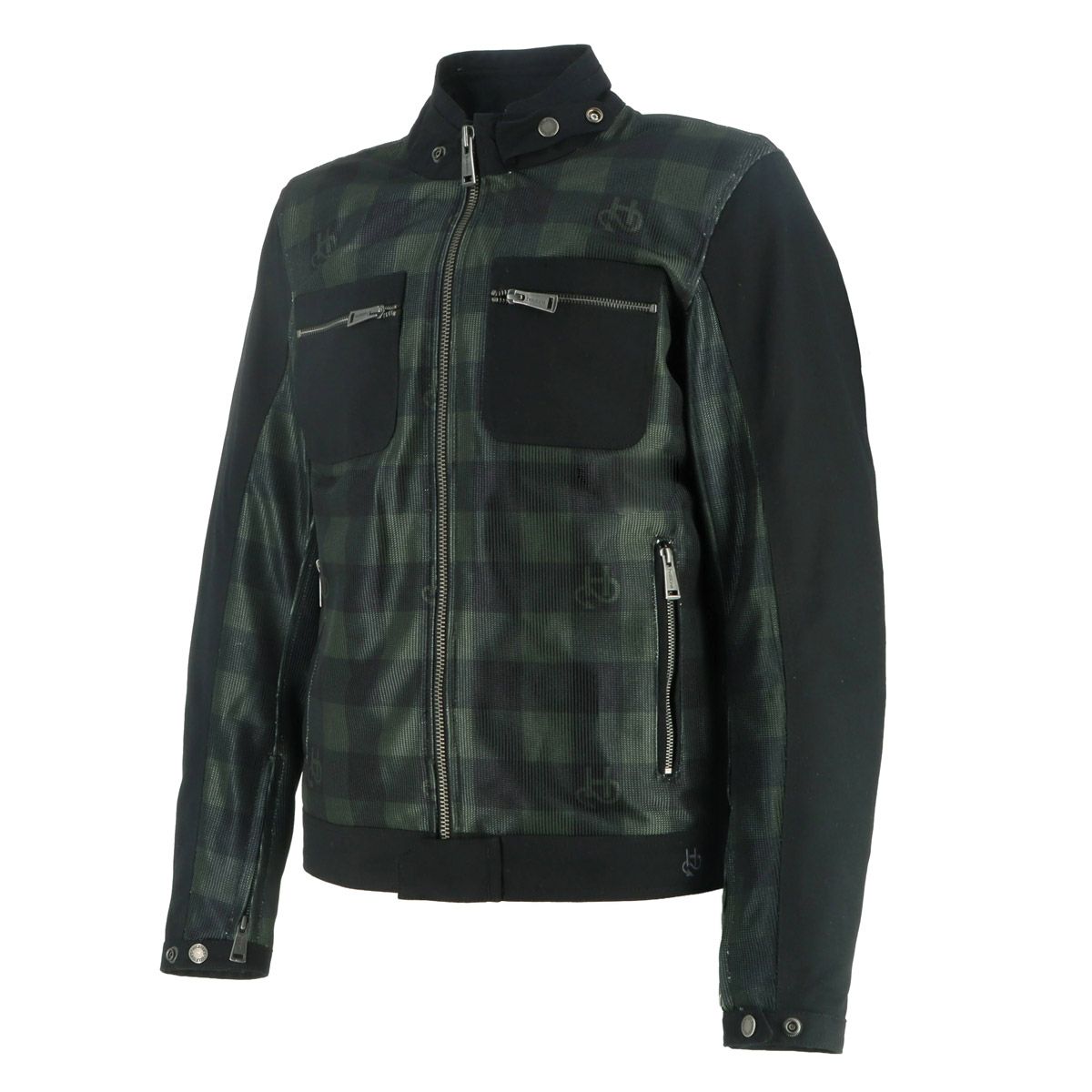 helstons｜ジェネシス エア メッシュ ジャケット｜メッシュ｜ブラック×グリーン