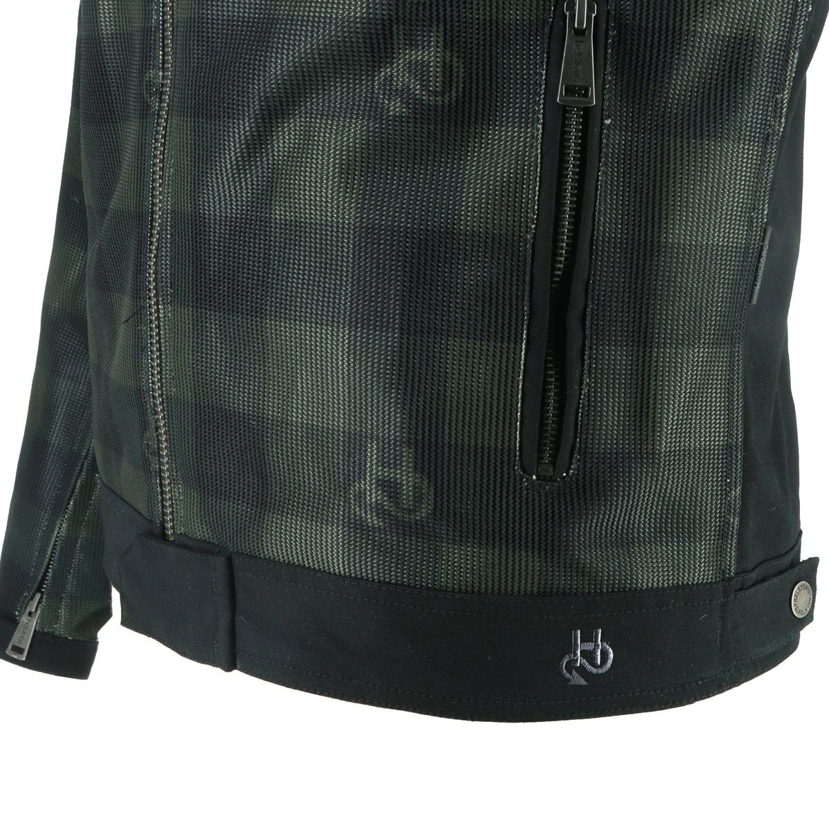 helstons｜ジェネシス エア メッシュ ジャケット｜メッシュ｜ブラック×グリーン