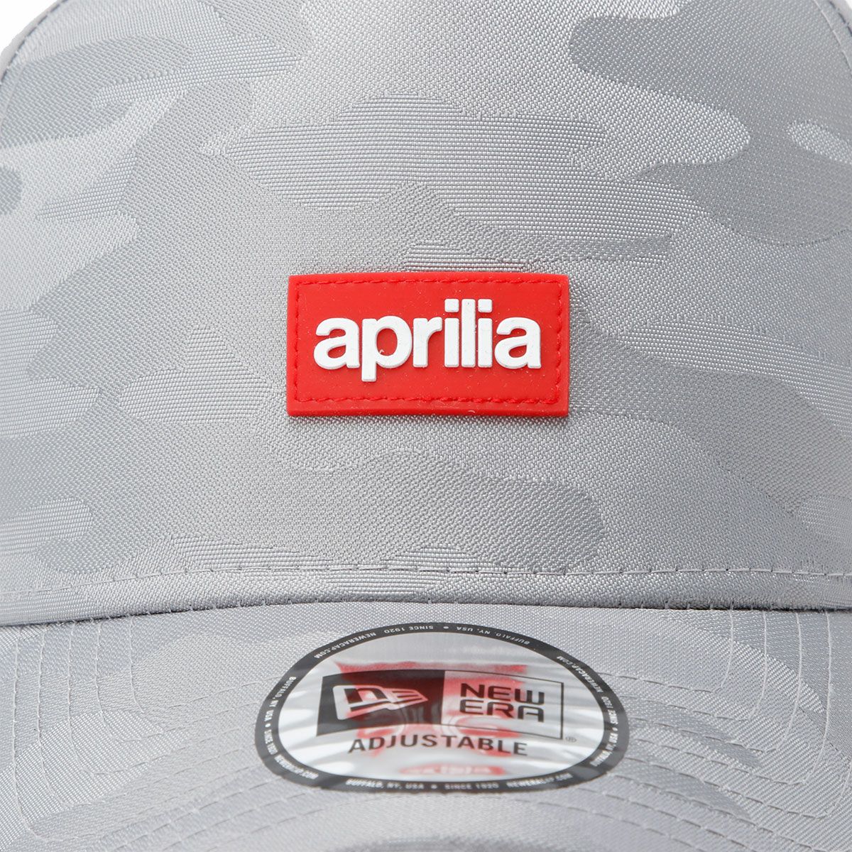 Aprilia｜アプリリア NewEra カモ 9Forty ベースボール キャップ｜帽子｜グレー
