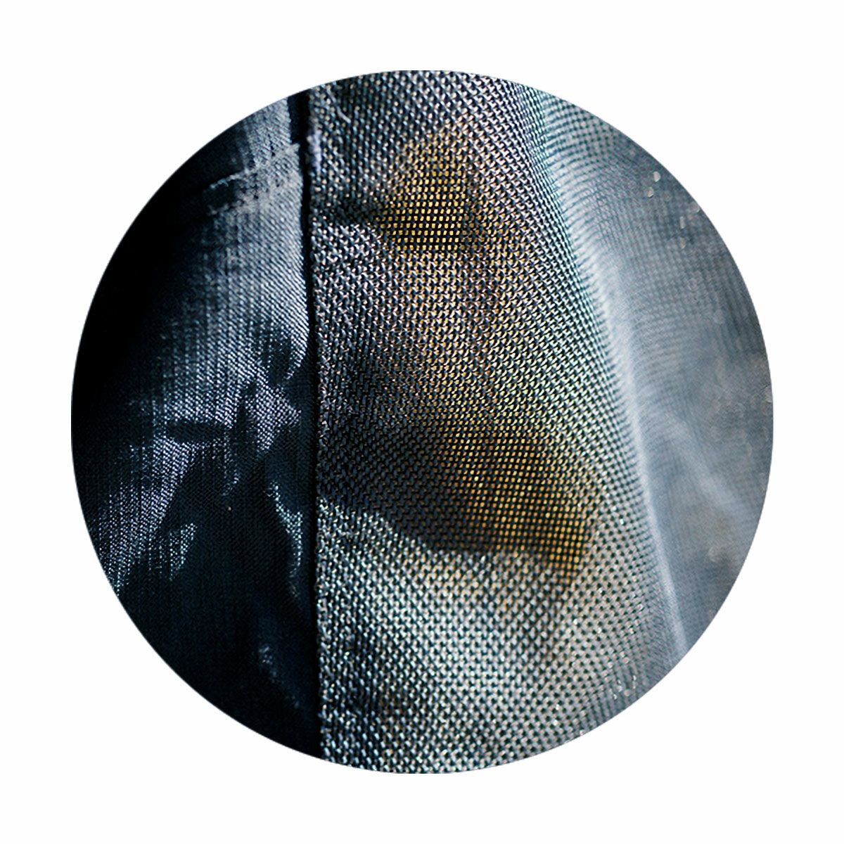 North of Berlin｜デザーティフィケーション ジャケット｜ファブリック｜ネイビー｜モデル着用