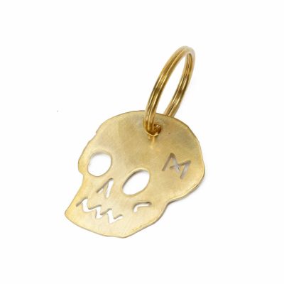 Maria Riding Company｜スカル ブラス キーリング｜キーホルダー