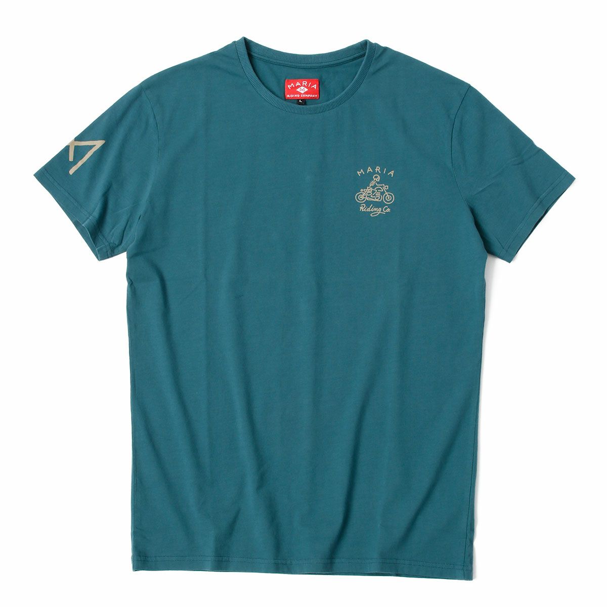 Maria Riding Company｜ヴィシャス Tシャツ｜ぺトロールグリーン
