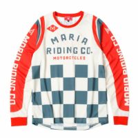 Maria Riding Company｜ファイナル ラップ トロフィー ジャージ｜MXジャージ｜ホワイト×レッド