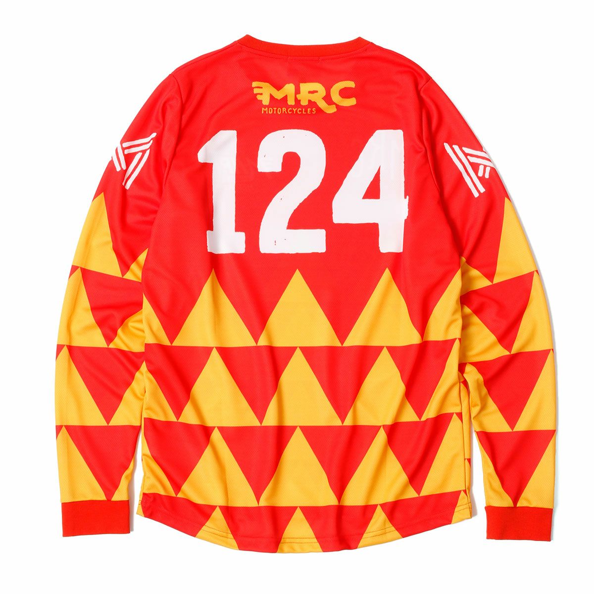 Maria Riding Company｜ビッグ トライ トロフィー ジャージ｜MXジャージ｜レッド×オレンジ