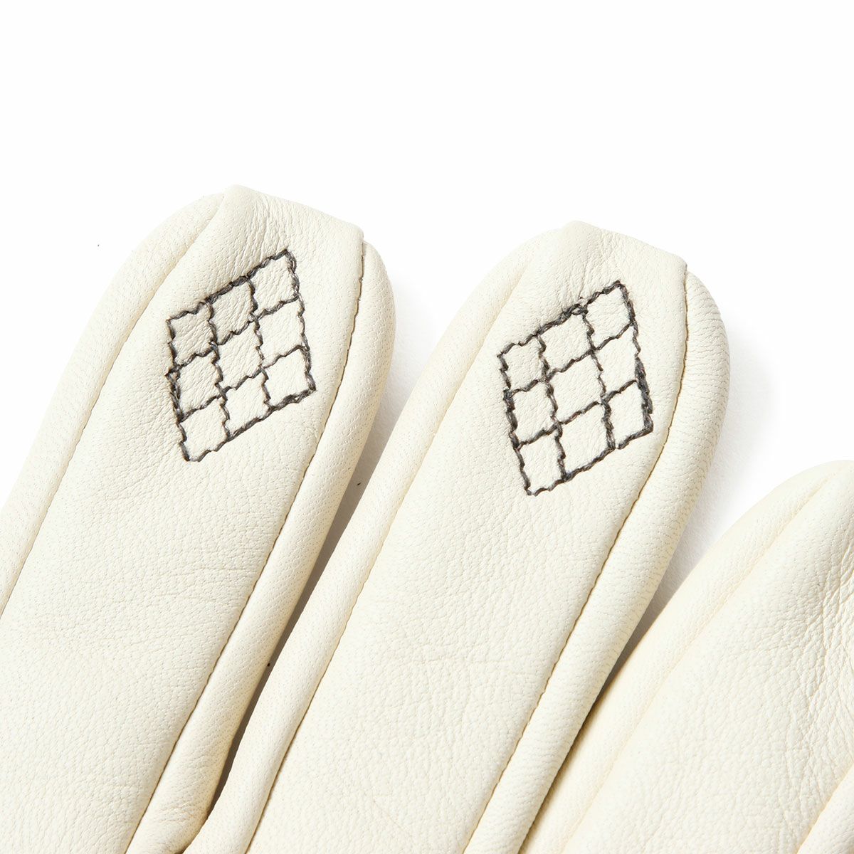 56design｜レザー ライディング グローブ｜3シーズン｜アイボリー