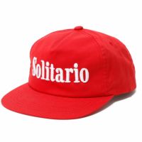 El Solitario｜ソリタリオ レーシング チーム キャップ｜帽子｜レッド