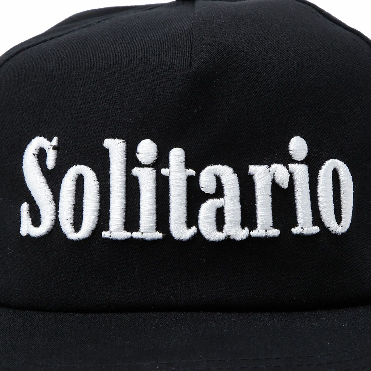 El Solitario｜ソリタリオ レーシング チーム キャップ｜帽子｜ブラック