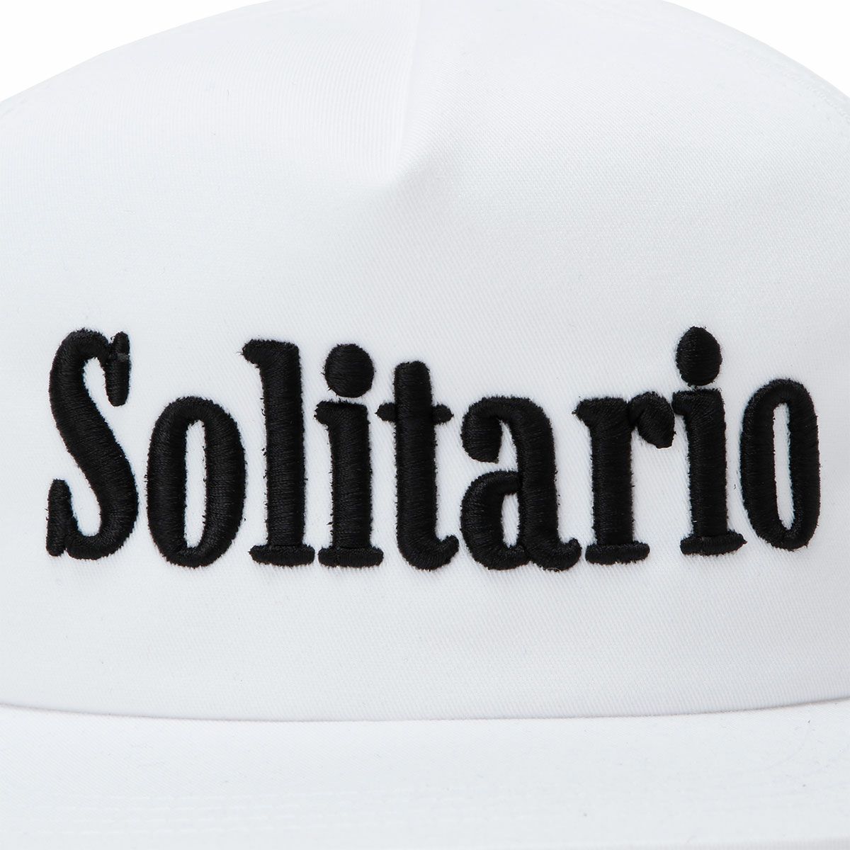 El Solitario｜ソリタリオ レーシング チーム キャップ｜帽子｜ホワイト