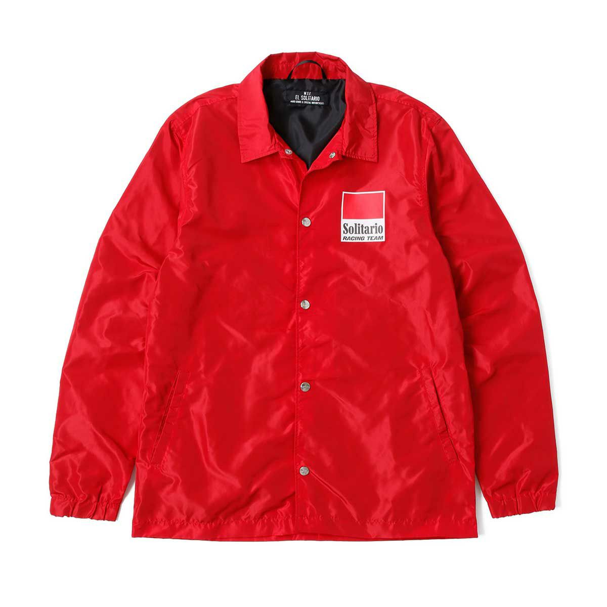 El Solitario｜ソリタリオ レーシング チーム ジャケット｜ファブリック｜レッド