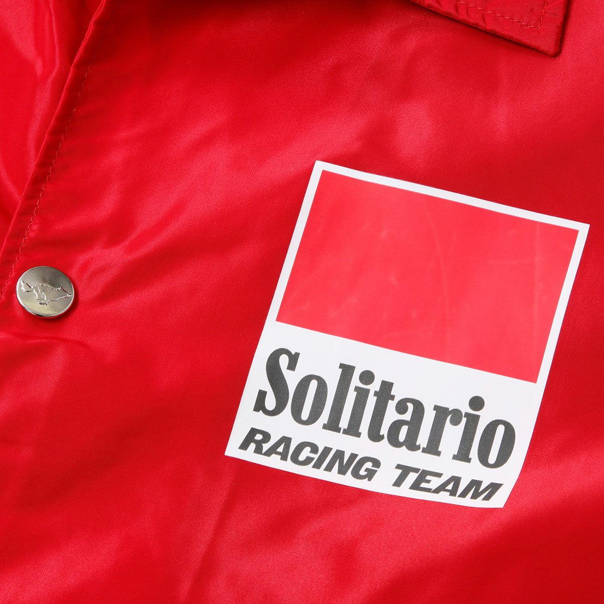 ｖEl Solitario｜ソリタリオ レーシング チーム ジャケット｜ファブリック｜レッｖ
