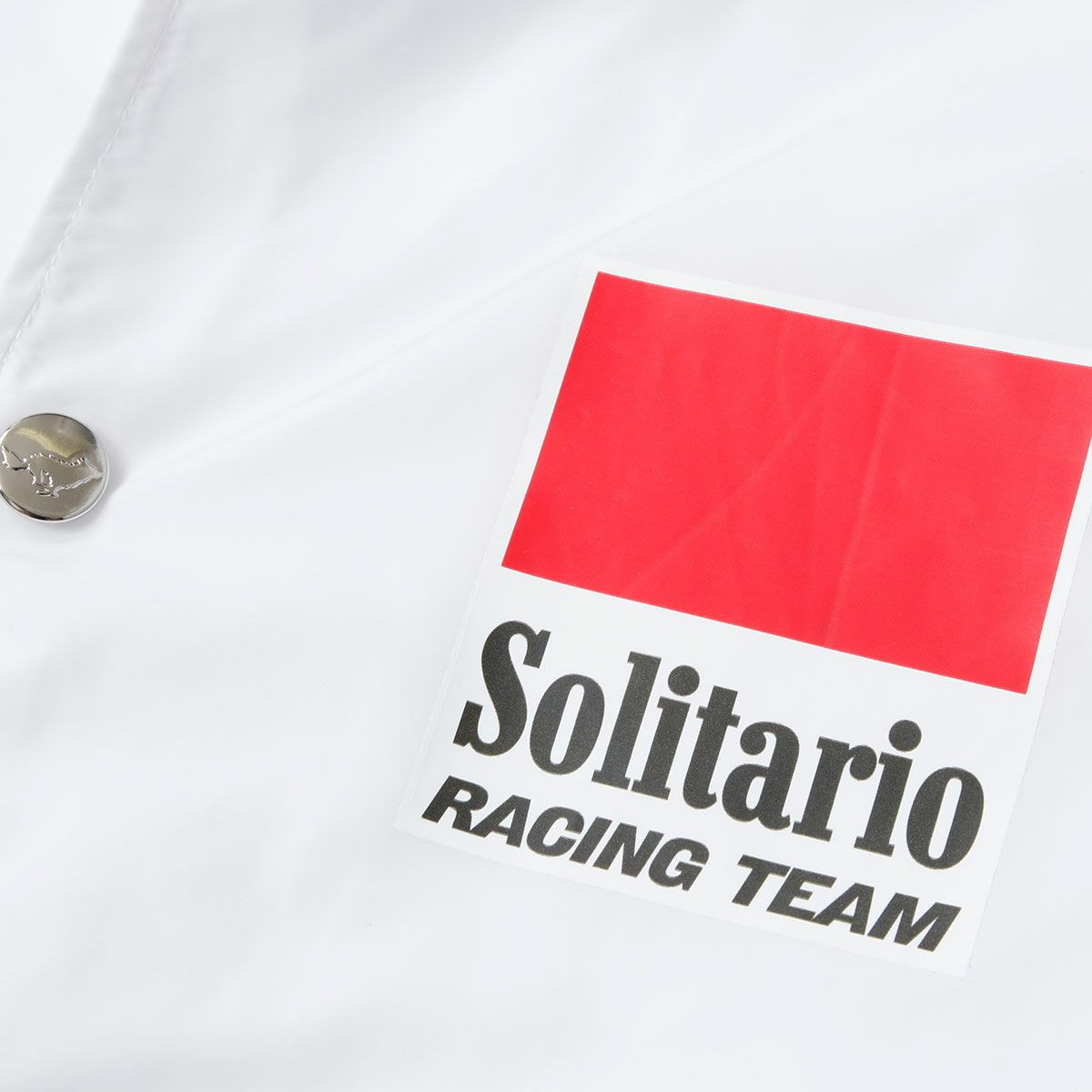 El Solitario｜ソリタリオ レーシング チーム ジャケット｜ファブリック｜ホワイト
