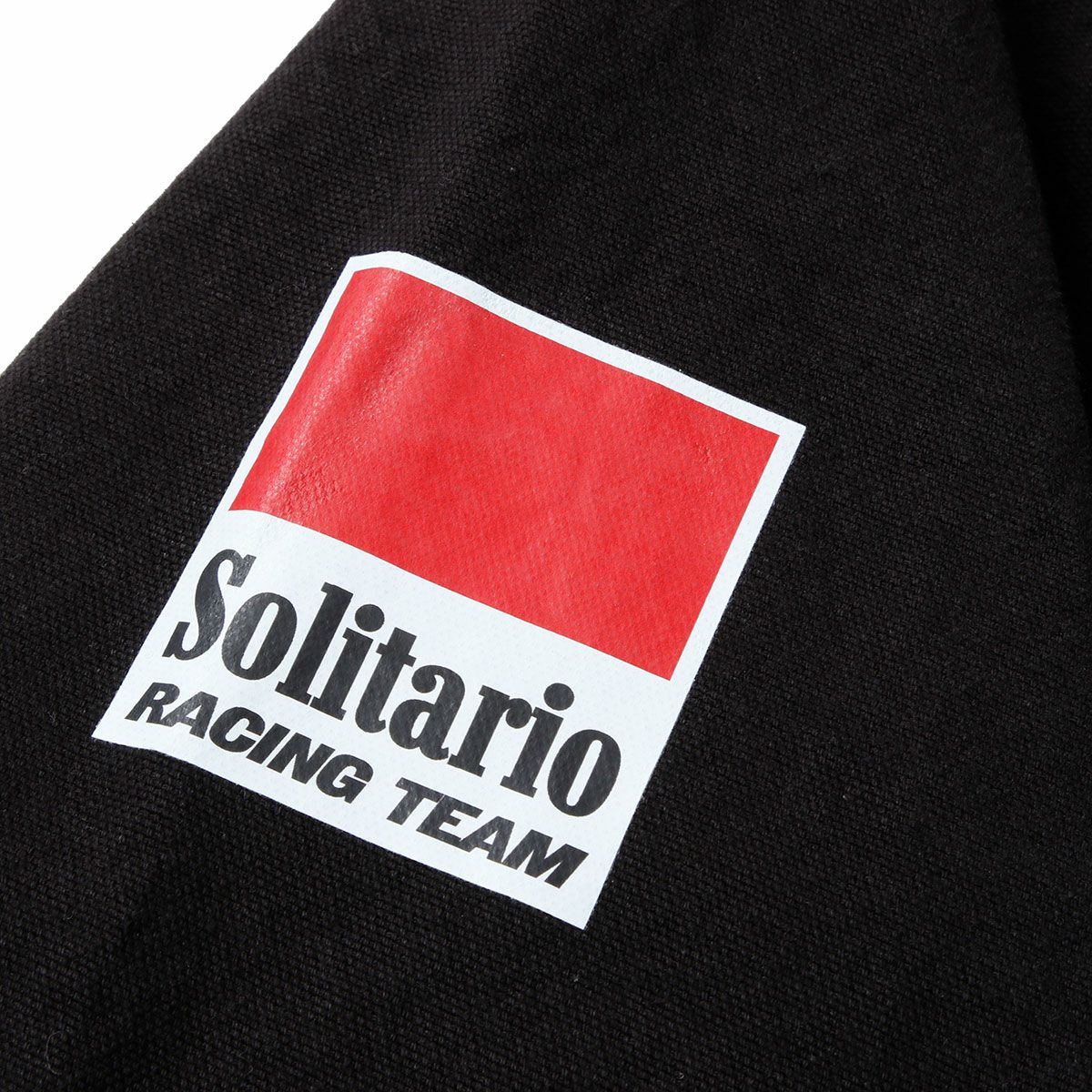 El Solitario｜ソリタリオ レーシング チーム ワーカー ジャケット｜ファブリック｜ブラック