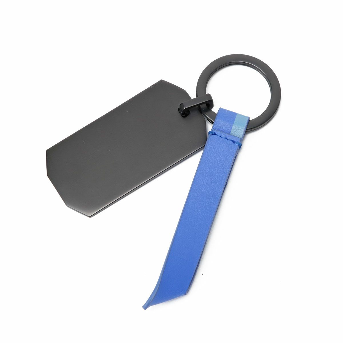 PININFARINA｜ピニンファリーナ × マセラティ ENGINE TAG キーリング｜キーホルダー｜ブルー