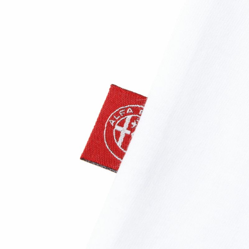 Alfaromeo｜アルファロメオ ロゴ Tシャツ｜ホワイト