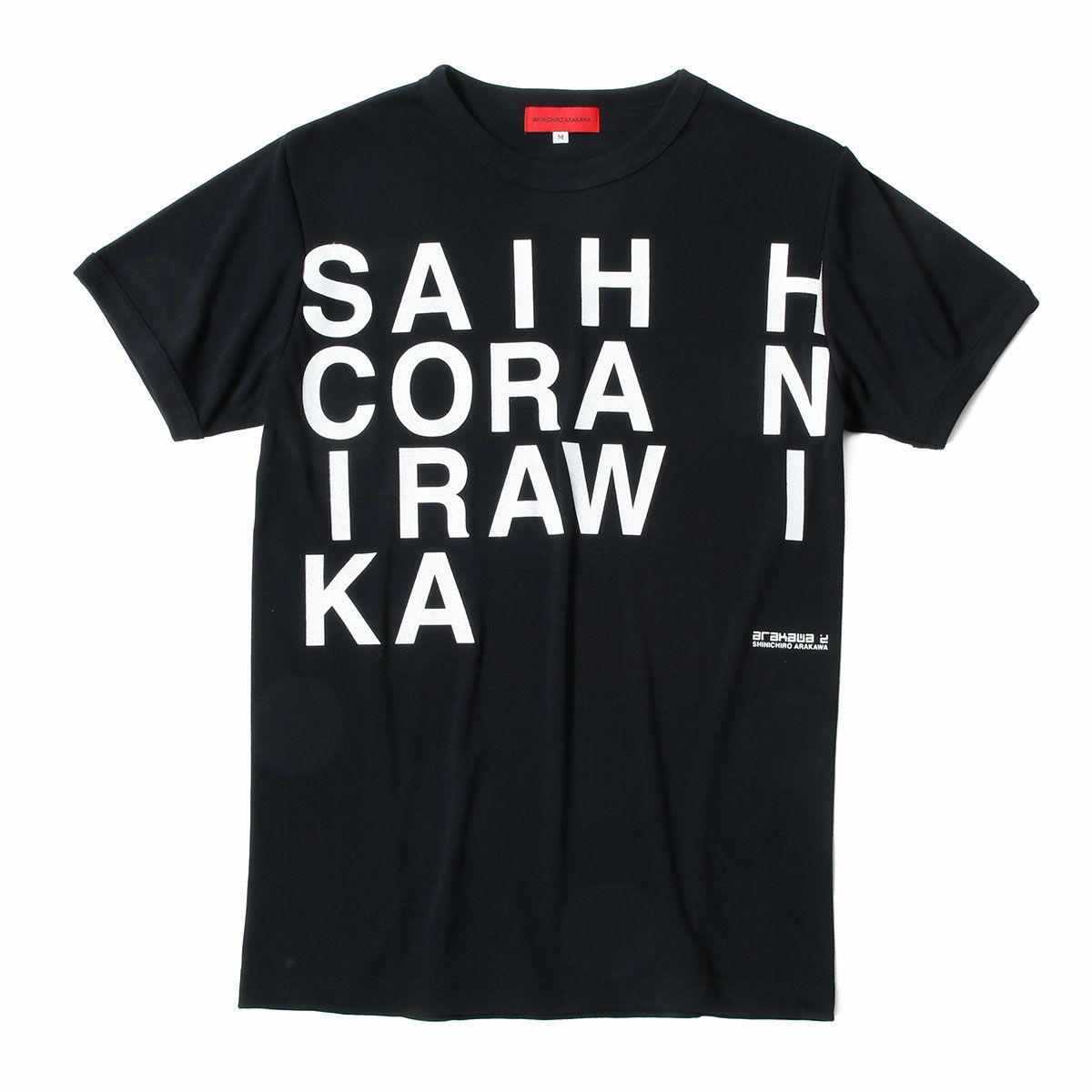 SHINICHIRO ARAKAWA｜フィザルモニカ ヴィスタ｜Tシャツ｜ブラック