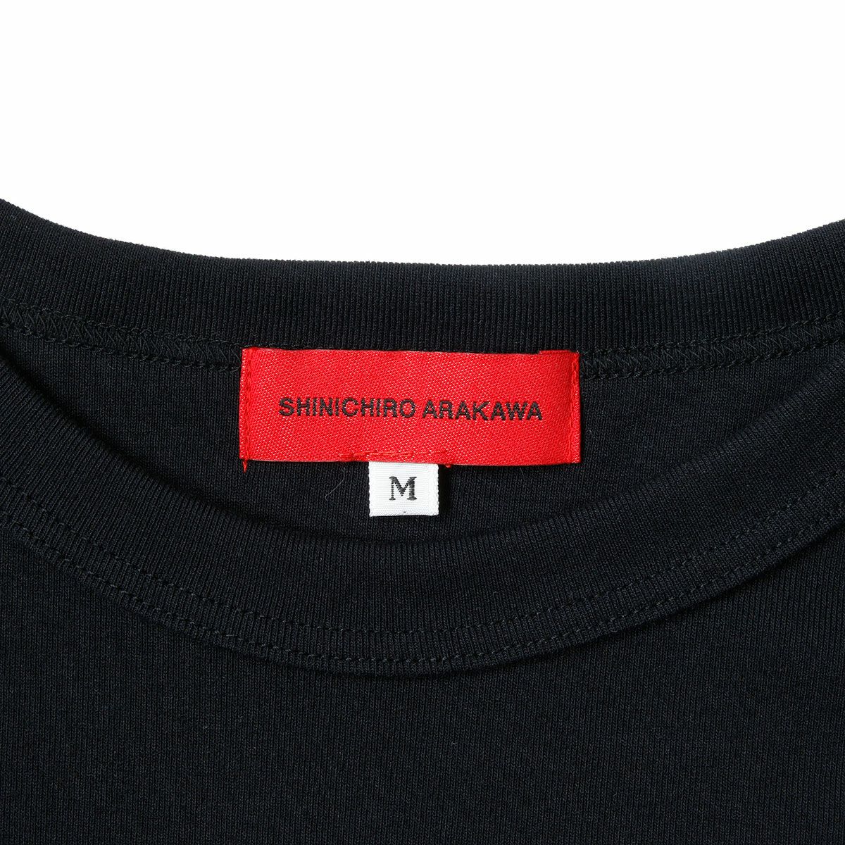 SHINICHIRO ARAKAWA｜フィザルモニカ ヴィスタ｜Tシャツ｜ブラック