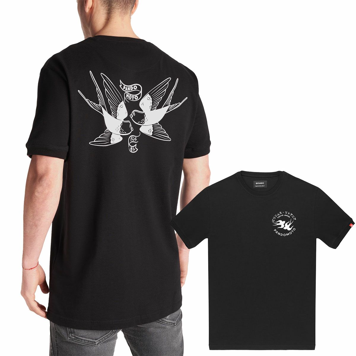 PANDO MOTO｜マイク トーキョー Tシャツ｜
