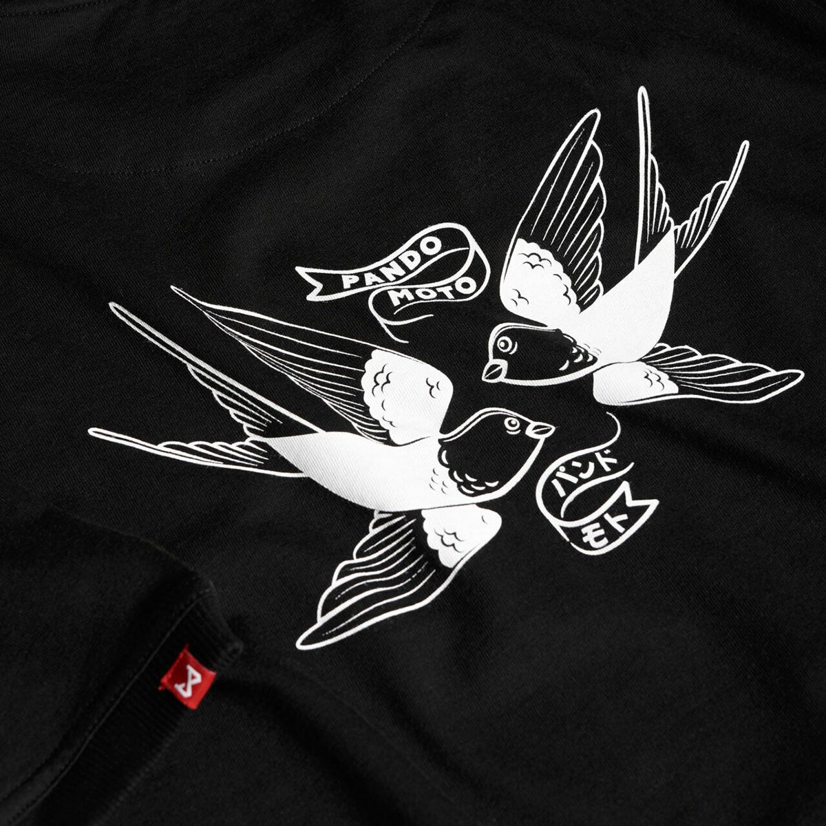 PANDO MOTO｜マイク トーキョー Tシャツ｜ブラック