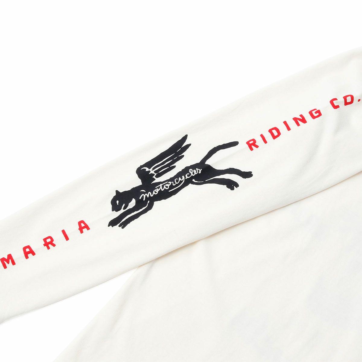 Maria Riding Company｜パンサー ヘッド ロングスリーブ｜ホワイト