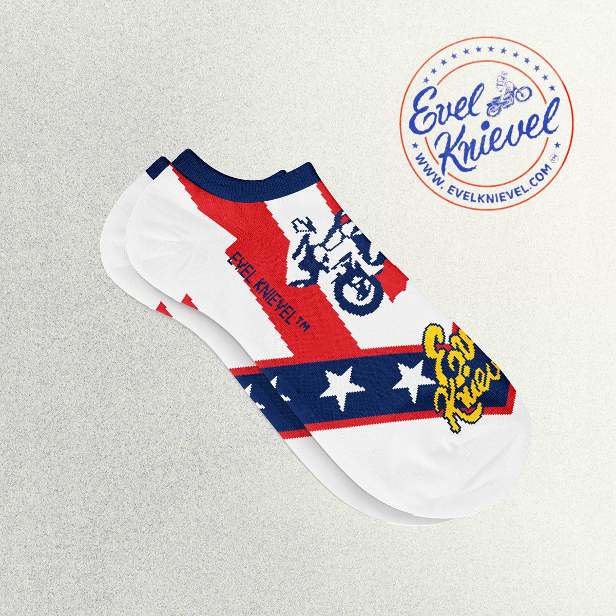 HEEL TREAD｜Evel Knievel ローソックス｜ソックス