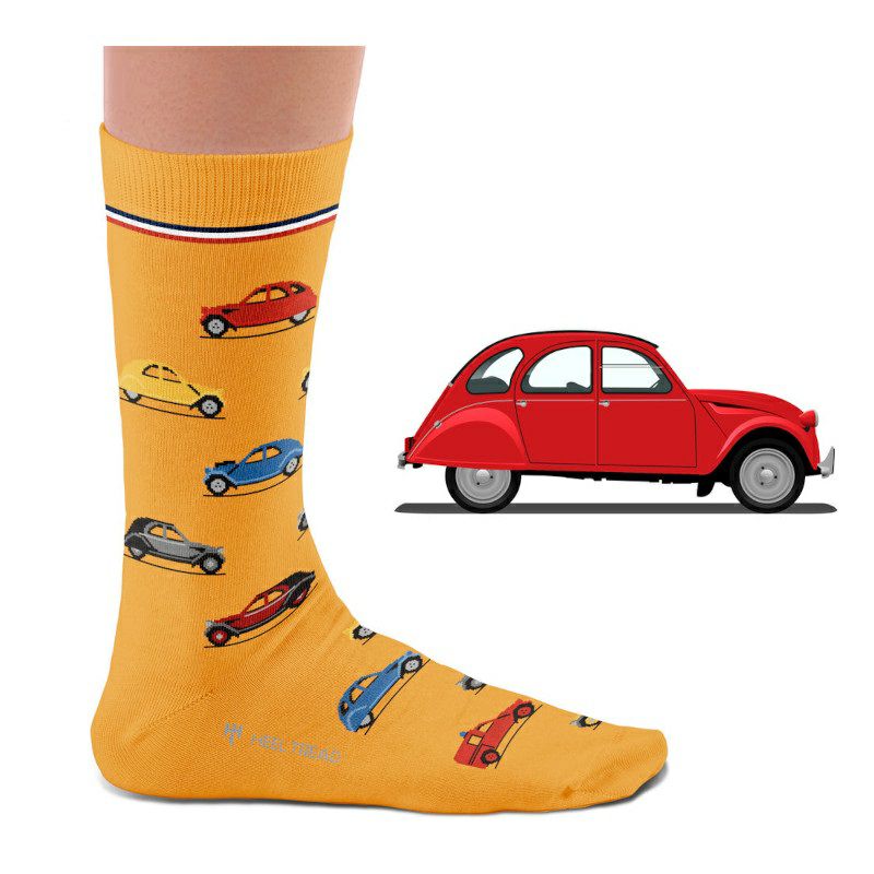 HEEL TREAD｜2CV ソックス｜