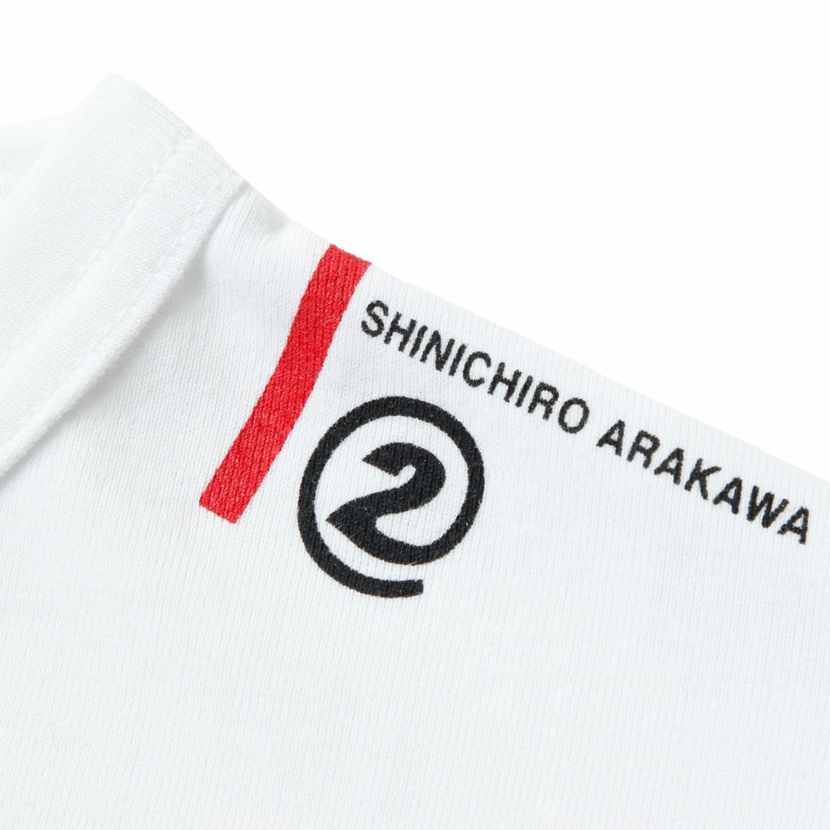 SHINICHIRO ARAKAWA｜フィザルモニカ ＠2｜Tシャツ｜ホワイト