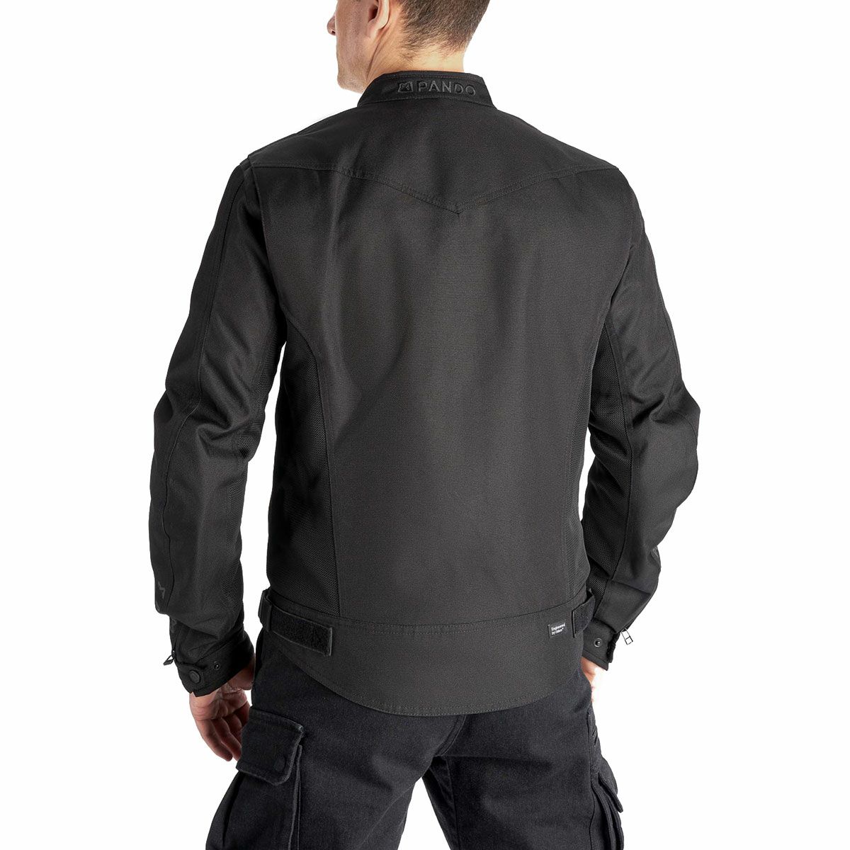 PANDO MOTO｜エア テイト ジャケット｜メッシュ｜ブラック