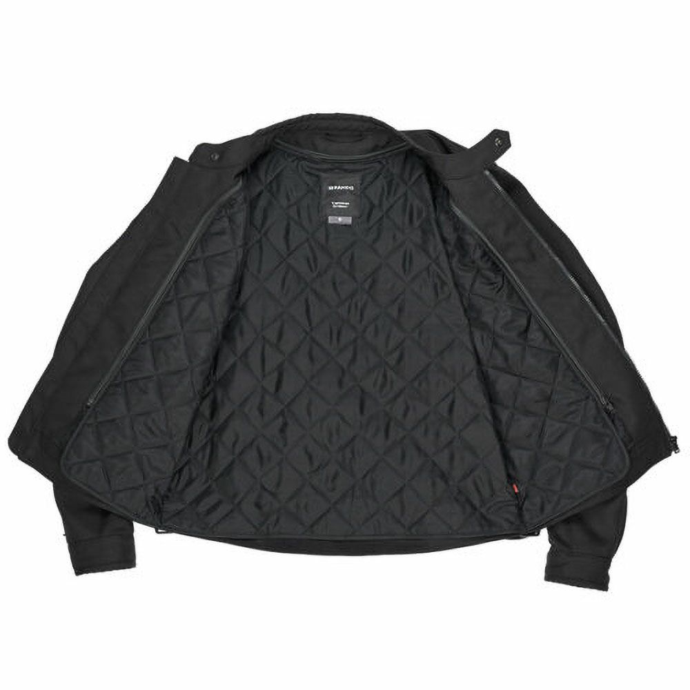 PANDO MOTO｜エア テイト ジャケット｜メッシュ｜ブラック｜モデル着用