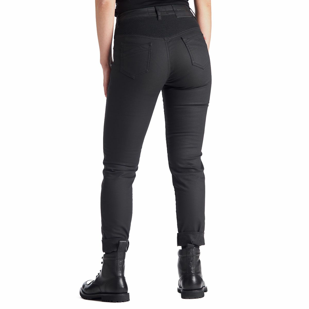 PANDO MOTO｜ロリカ スリム ｜デニム｜ブラック