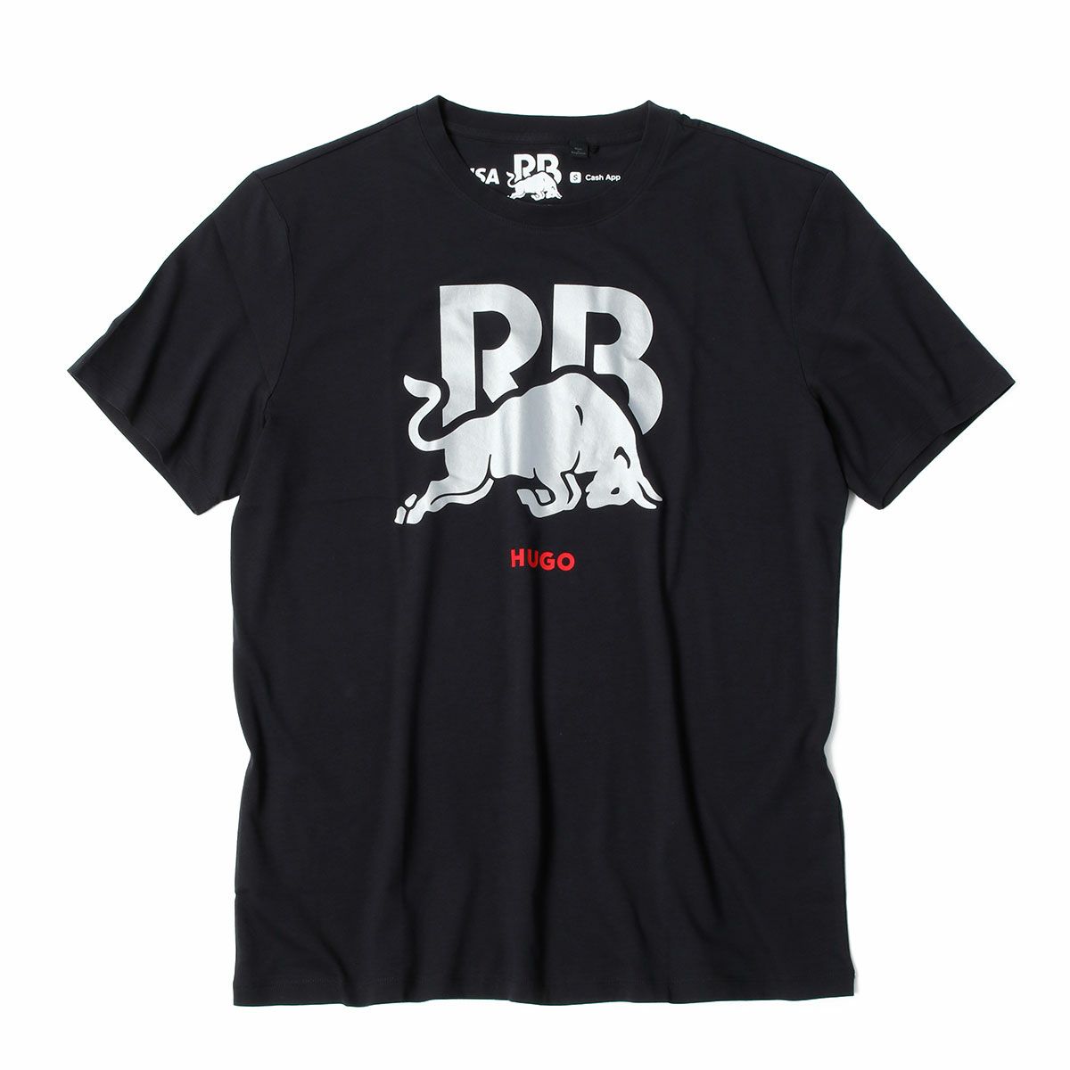 Racing Bulls｜VISA CASH APP RB F1 チーム ロゴ ファン Tシャツ｜ブラック
