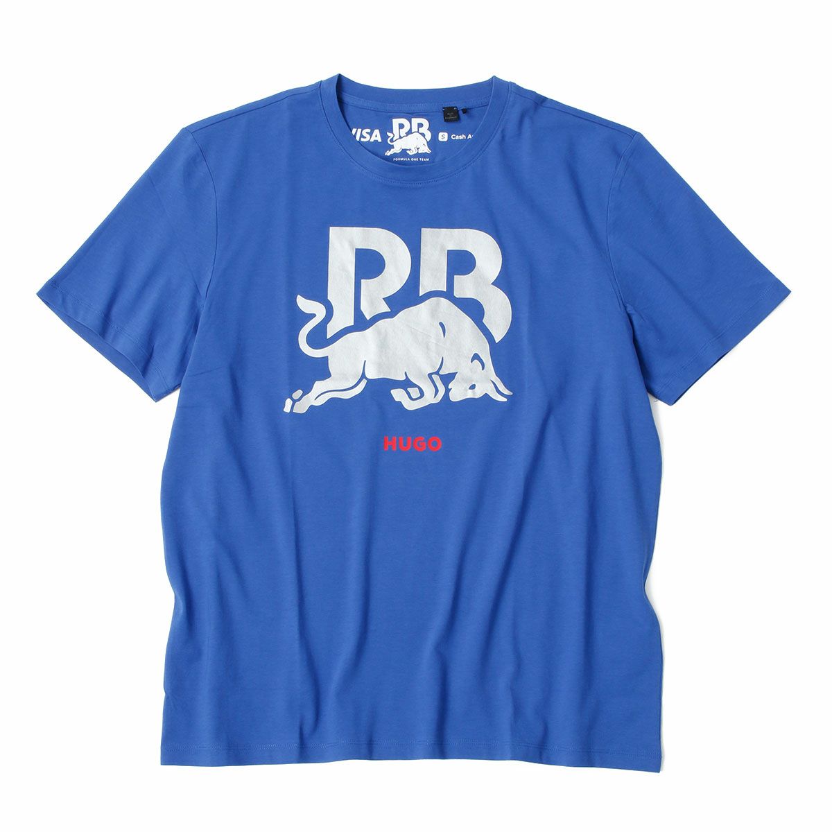 Racing Bulls｜VISA CASH APP RB F1 チーム ロゴ ファン Tシャツ｜ブルー