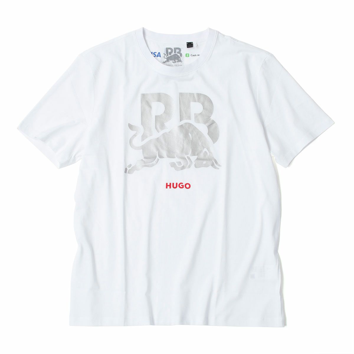 Racing Bulls｜VISA CASH APP RB F1 チーム ロゴ ファン Tシャツ｜ホワイト