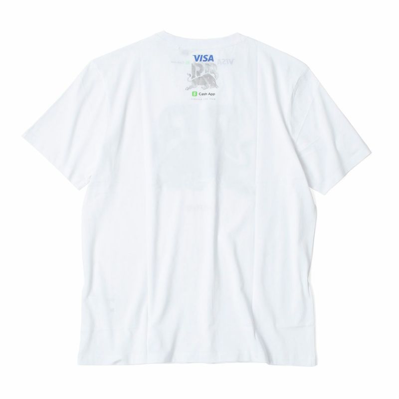 Racing Bulls｜VISA CASH APP RB F1 チーム ロゴ ファン Tシャツ｜ホワイト