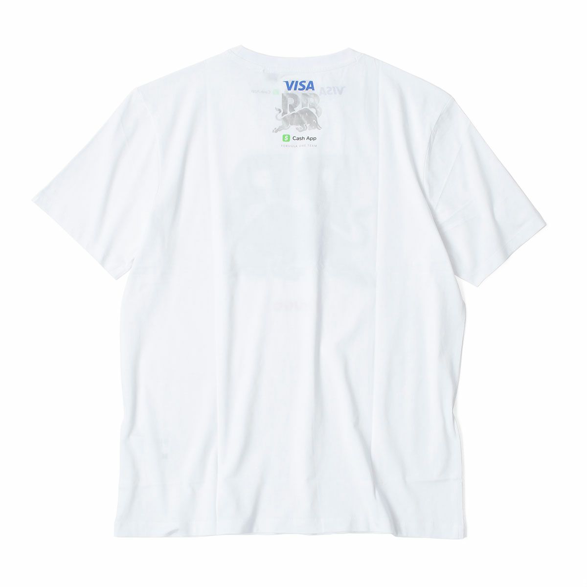 Racing Bulls｜VISA CASH APP RB F1 チーム ロゴ ファン Tシャツ｜ホワイト