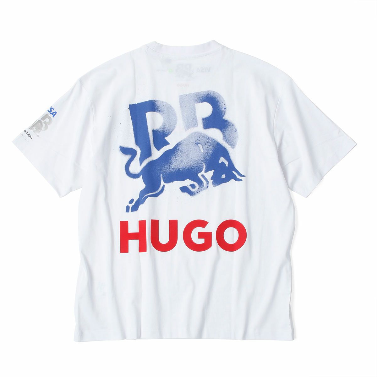 Racing Bulls｜VISA CASH APP RB F1 チーム コントラスト Tシャツ｜ホワイト