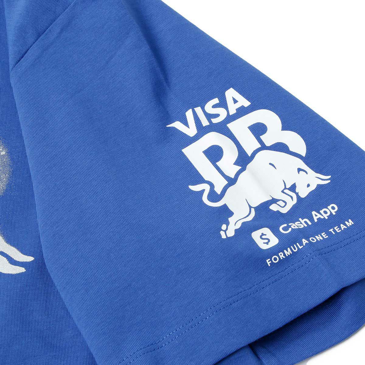 Racing Bulls｜VISA CASH APP RB F1 チーム コントラスト Tシャツ｜ネイビー