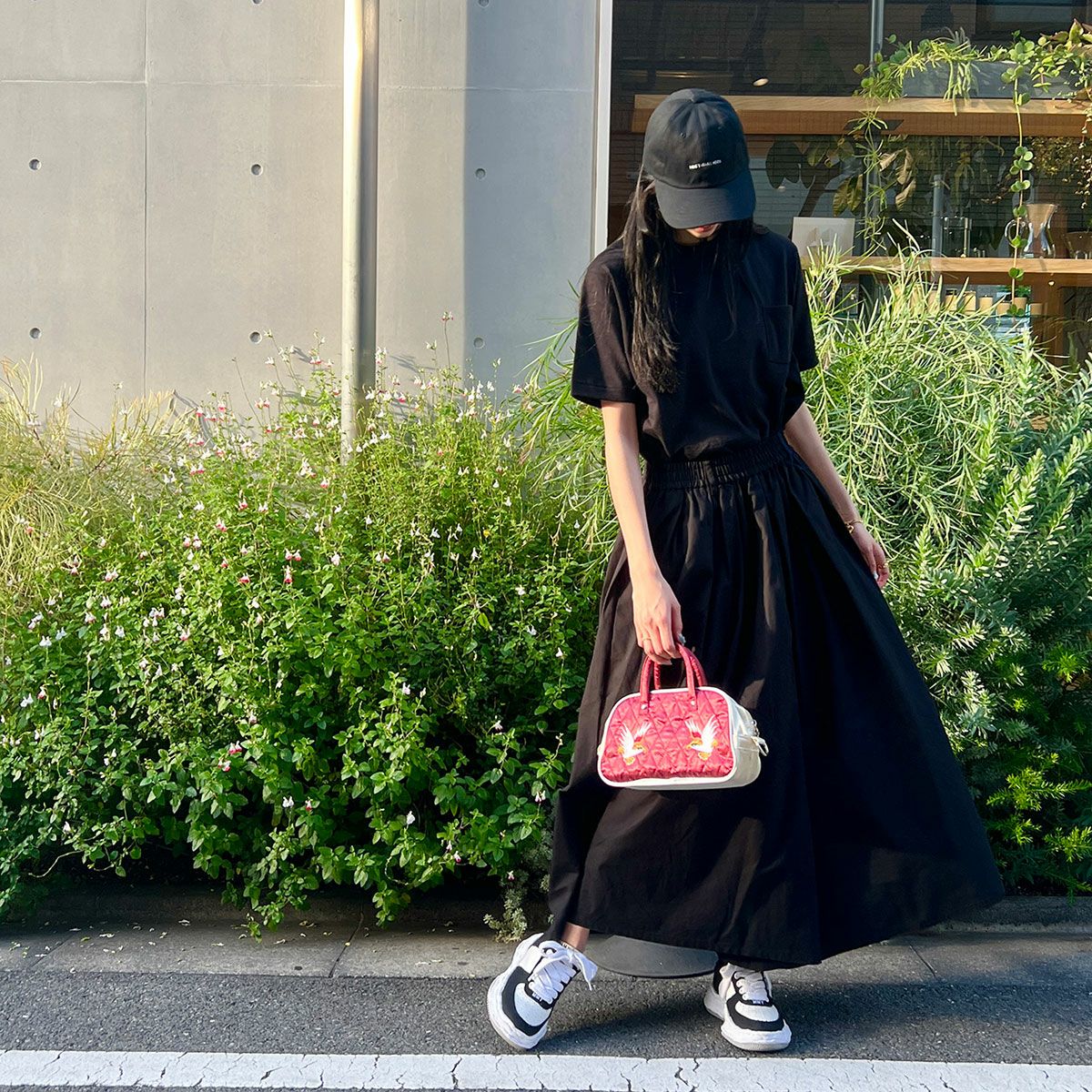 HOSU｜スカバッグ｜その他バッグ｜　ボルドー