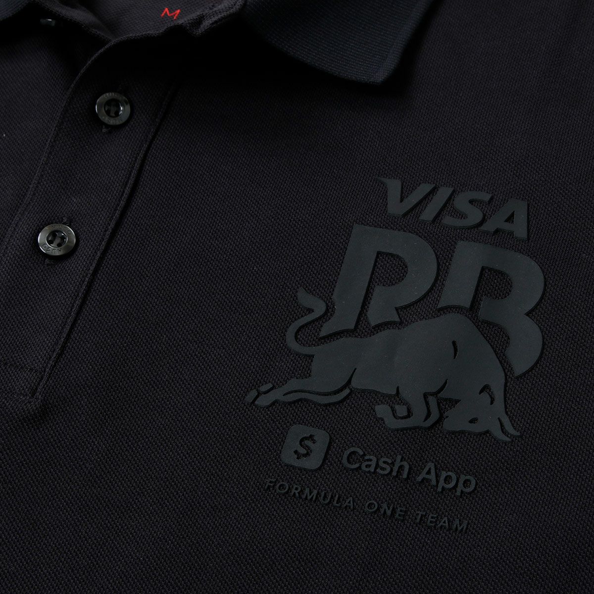 Racing Bulls｜VISA CASH APP RB F1 チーム ファンウェア ポロシャツ｜ブラック