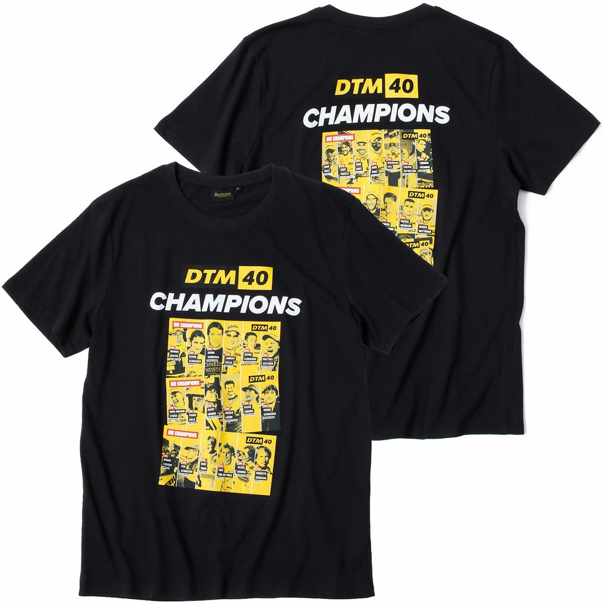 DTM｜DTM 40周年記念 歴代チャンピオンドライバー Tシャツ｜