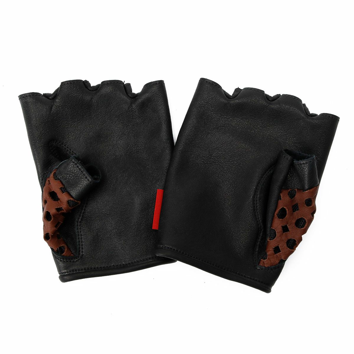 SHINICHIRO ARAKAWA｜グローブ D+MM ST｜ハーフ｜ブラック×ブラウン